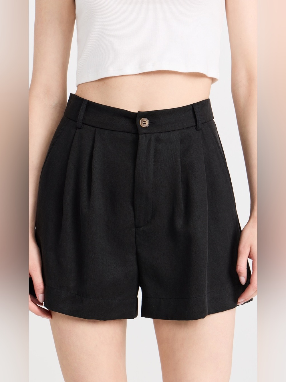 Reformation Linen Mason Shorts